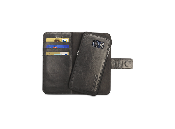 Lynge til Galaxy S6 - Black Lommebok og mobilcover i ett | dbramante 